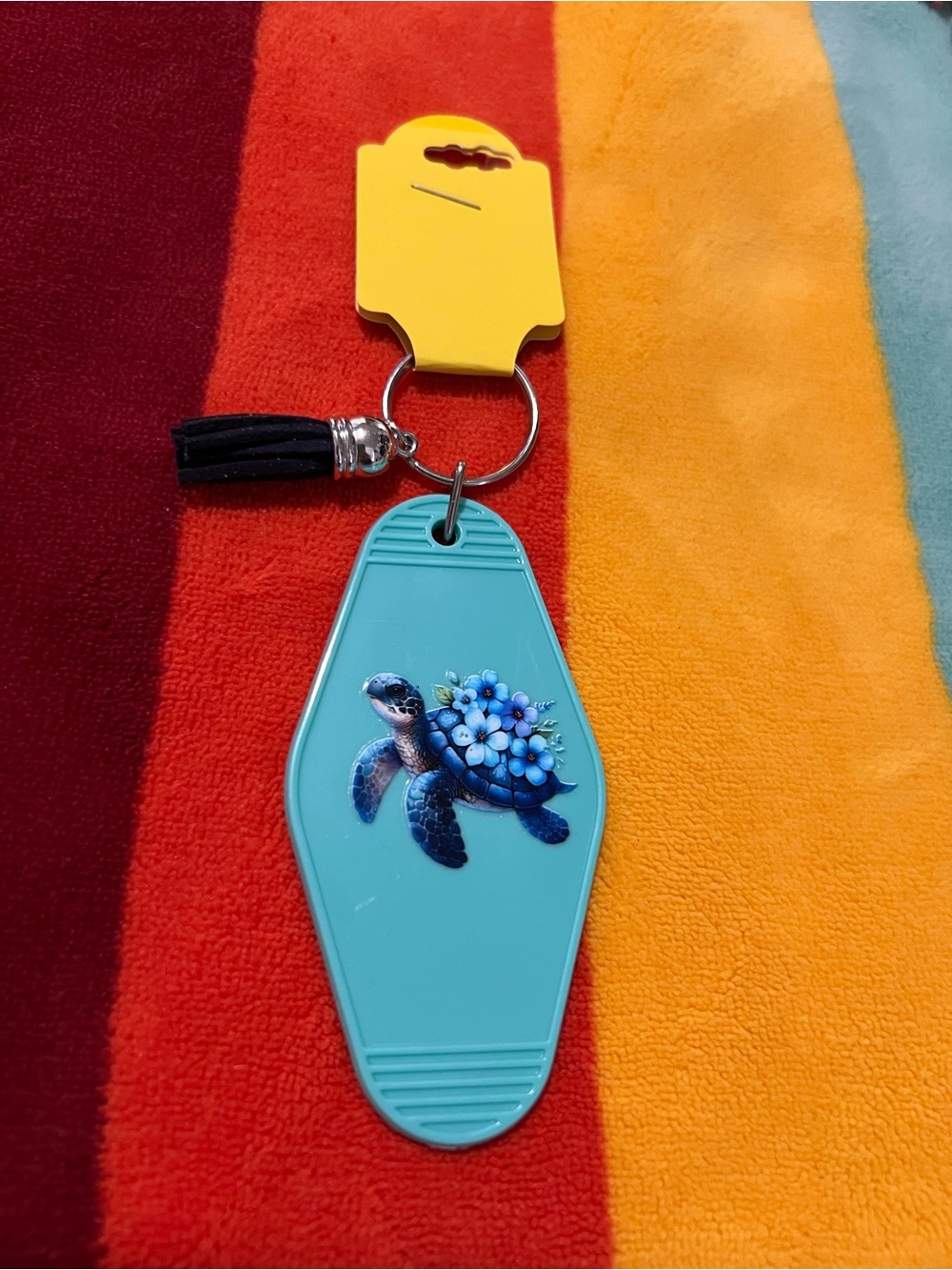 Turtle Keychain 🌺